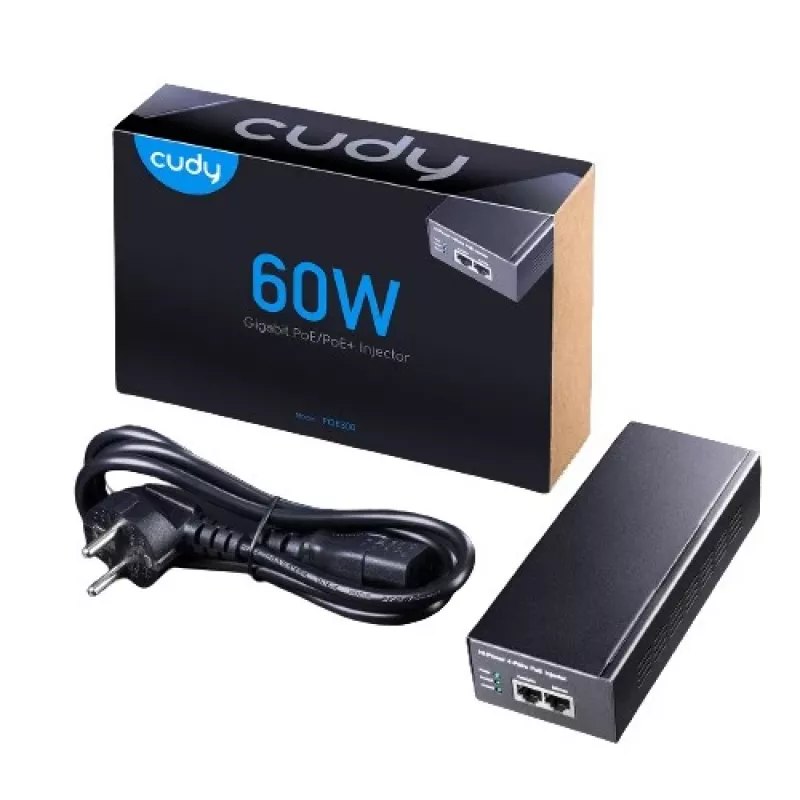 Cudy POE300 iniettore PoE Gigabit, IEEE 802.3at 25,5 W