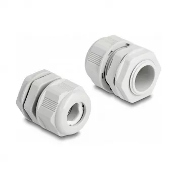 Pressacavo EX DeLOCK M20 grigio 2 pz poliammide