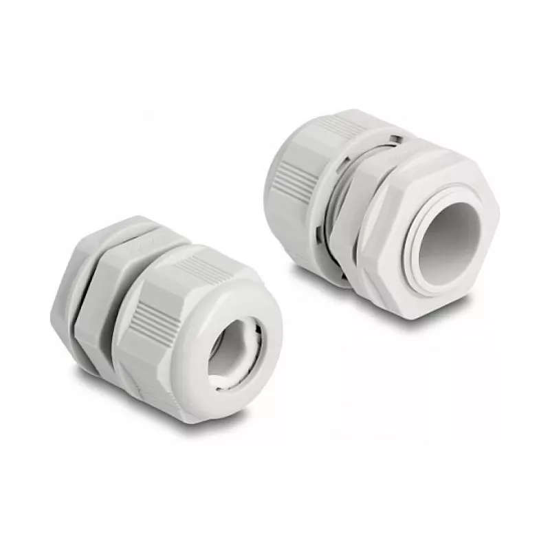 Pressacavo EX DeLOCK M20 grigio 2 pz poliammide