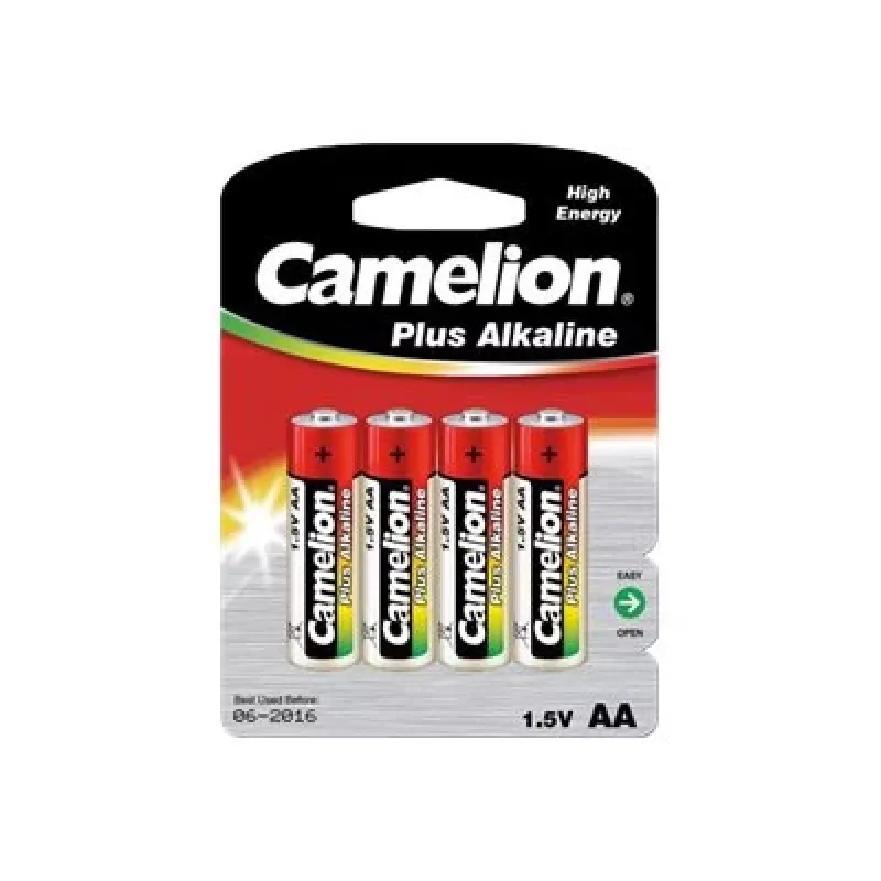 Batteria monouso Camelion LR6-BP4 AA alcalina