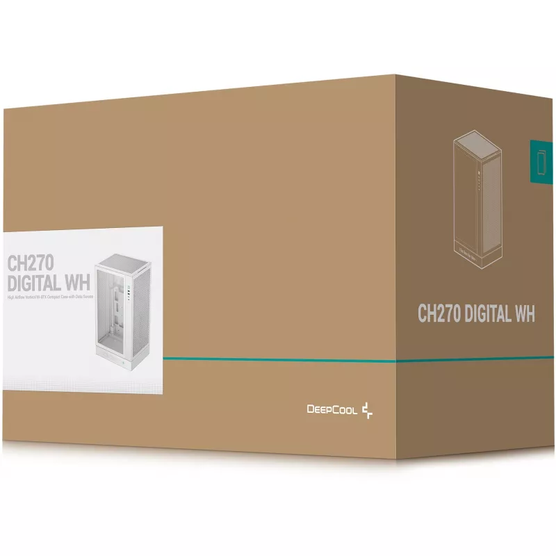 DeepCool CH270 WH case (R-CH270-WHNDM0-G-1)