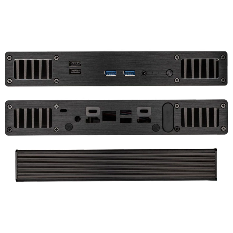 Case per computer Akasa Plato WS case UCFF, OEM, nero