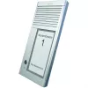 AGFEO DoorSpeak 1, con filo, IP33, alluminio, alluminio, parete, 115 mm