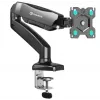 Supporto da tavolo orientabile e inclinabile ONKRON G80-B per monitor 13 inch-32 inch, max. 8 kg, con rotazione, nero