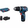 Trapano Bosch GSB 12V-35 2x3Ah LBOXX 06019J9000