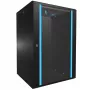 Rack da parete Extralink armadio rackmount 18U 600x600 nero con serratura a chiave