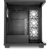 ELITE SHARK CA500, case tower nero, 2x vetro temperato