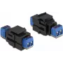 Modulo Keystone DeLOCK 86867 piatto nero