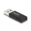 Adattatore DeLOCK 60001 USB A USB C nero