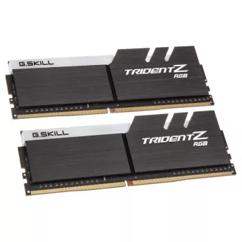 DIMM 32 GB DDR4-3200 (2x 16 GB) kit dual, memoria per computer nero, F4-3200C16D-32GTZR, Trident Z RGB, INTEL XMP
