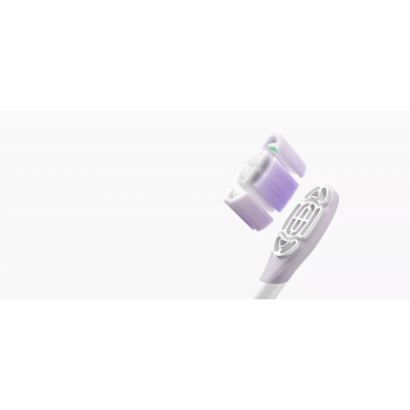 Testine di ricambio per spazzolino elettrico oscillante Xiaomi, morbide, 3 pezzi