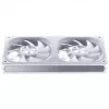 Ventola Jonsbo ZA-240, PWM, ARGB - 240 mm, bianco
