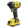 Stanley SFMCF820D2K avvitatore a impulsi/avvitatore a percussione 2900 giri/min nero, giallo