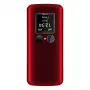 Telefono flip Beafon Fold 10 Silver Line rosso-argento Dual SIM