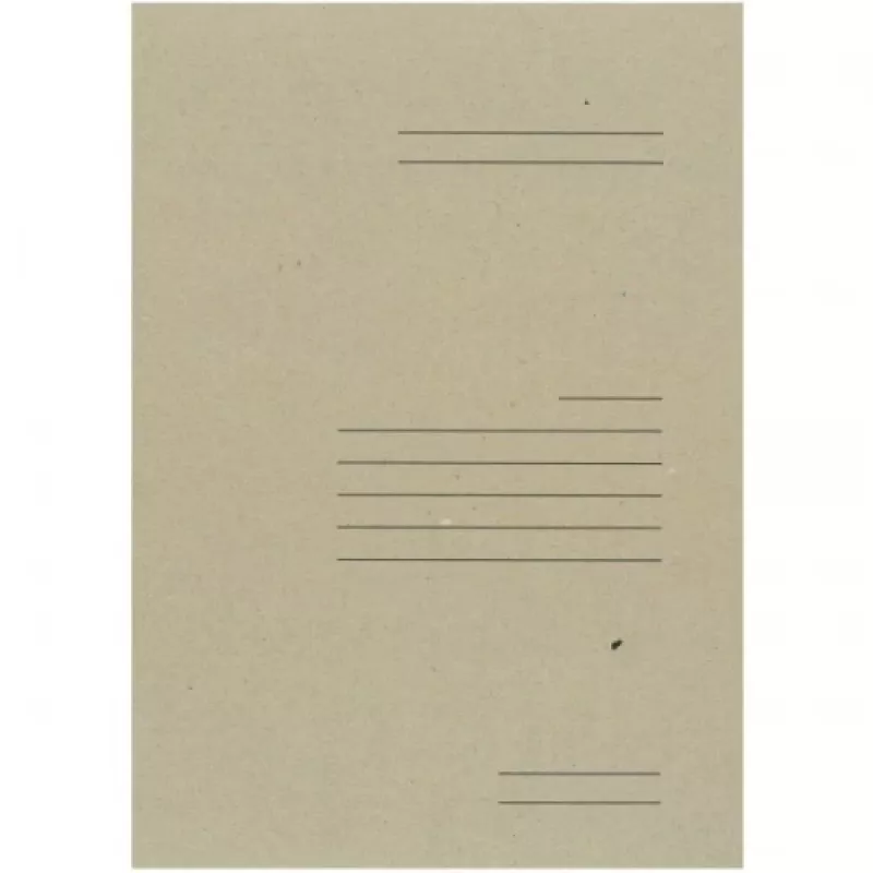 Raccoglitore in cartone SEG-1(R) A4 400 g con pressa e imbottitura, marrone