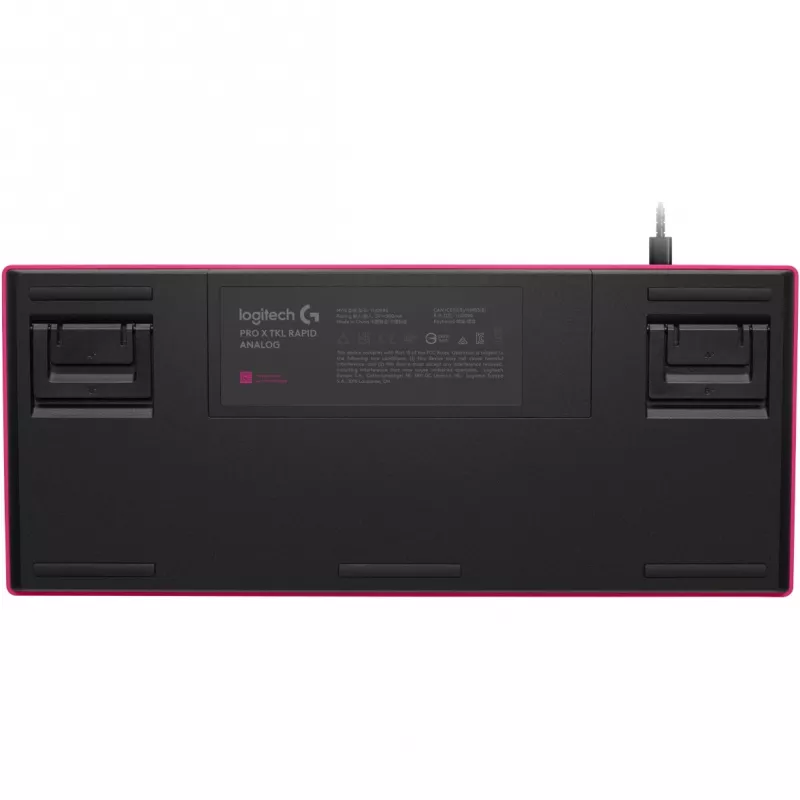Tastiera Logitech G PRO X TKL RAPID Gaming USB QWERTY rosa tenkeyless