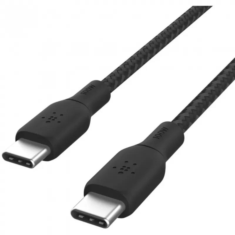 Cavo USB Belkin CAB014bt3MBK 3 m USB-C nero USB 2.0