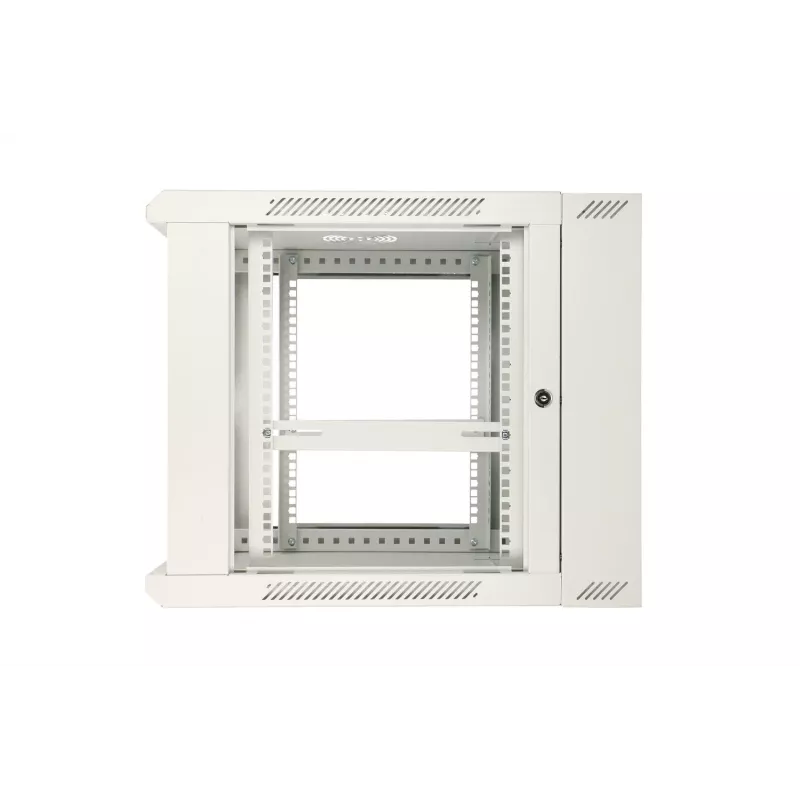 Armadio rack Extralink 9U 600x600 AZH grigio a parete, orientabile