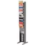 Paperflow espositore per depliant EPI 10F ALU 10 livelli alluminio display autoportante (MPN 278N.35)