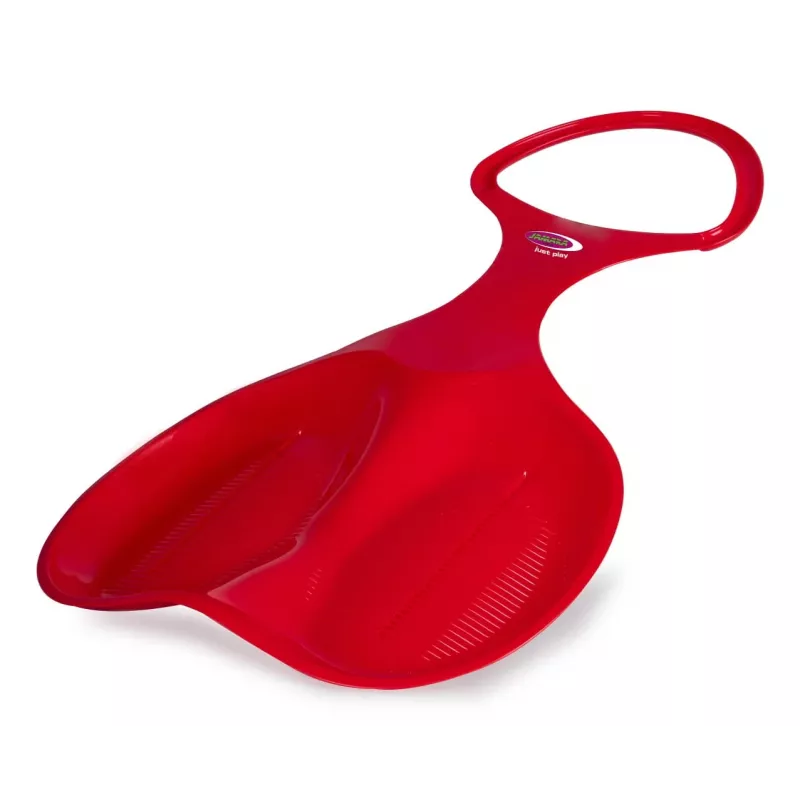 Slitta Jamara Snow Play Snow Glider rossa — plastica, 570×380×30 mm