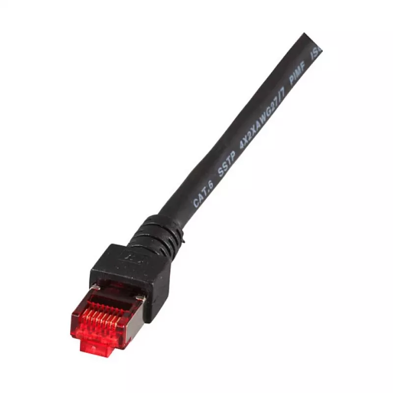 EFB-Elektronik cavo patch RJ45 Cat.6 S/FTP LSZH nero 2m