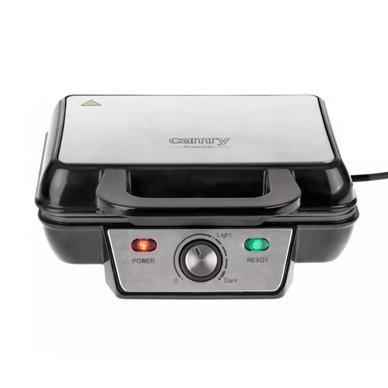 Camry CR 3046 Macchina per waffle 2 S nero 1000 W (CR 3046) - Adler