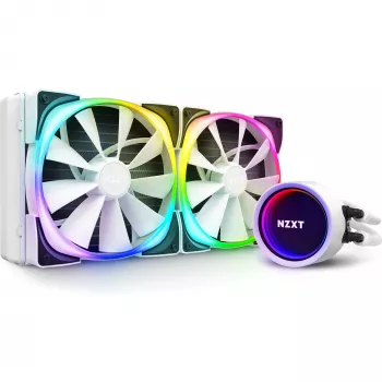 Dissipatore a liquido CPU Kraken X63 280 mm RGB bianco