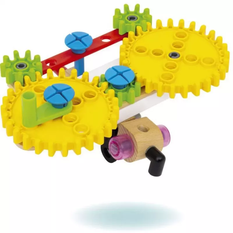 Builder set scuola materna, giocattolo da costruzione