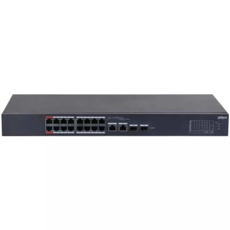Dahua Technology DH-CS4218-16ET-135 switch di rete managed L2 Gigabit Ethernet (10/100/1000) Power over Ethernet (PoE) nero