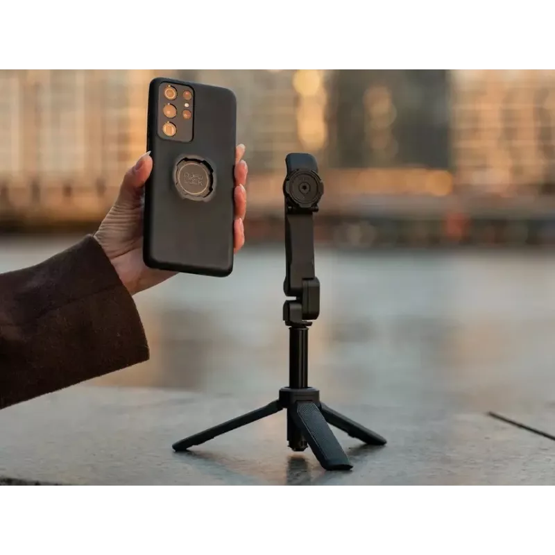 Treppiede / selfie stick Quad Lock® nero