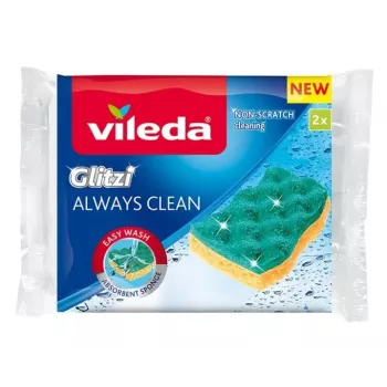 Spugna in viscosa Vileda Glitzi Always Clean 2 pz.