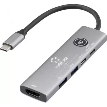 Renkforce docking station USB-C RF-DKS-908 adatta per docking station di marca universale (RF-6797972)