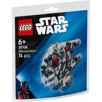 LEGO giocattolo da costruzione 30708 Star Wars Millennium Falcon mini modello Polybag, piccolo set da collezione