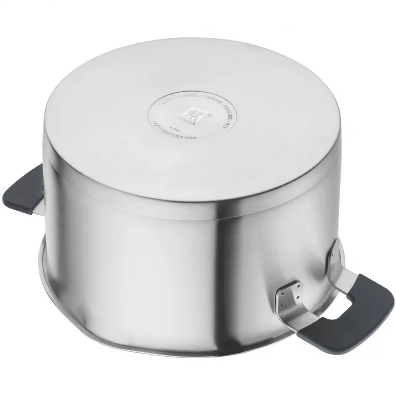 ZWILLING SIMPLIFY 66870-004-0 set di pentole acciaio inox 4 pz. argento nero