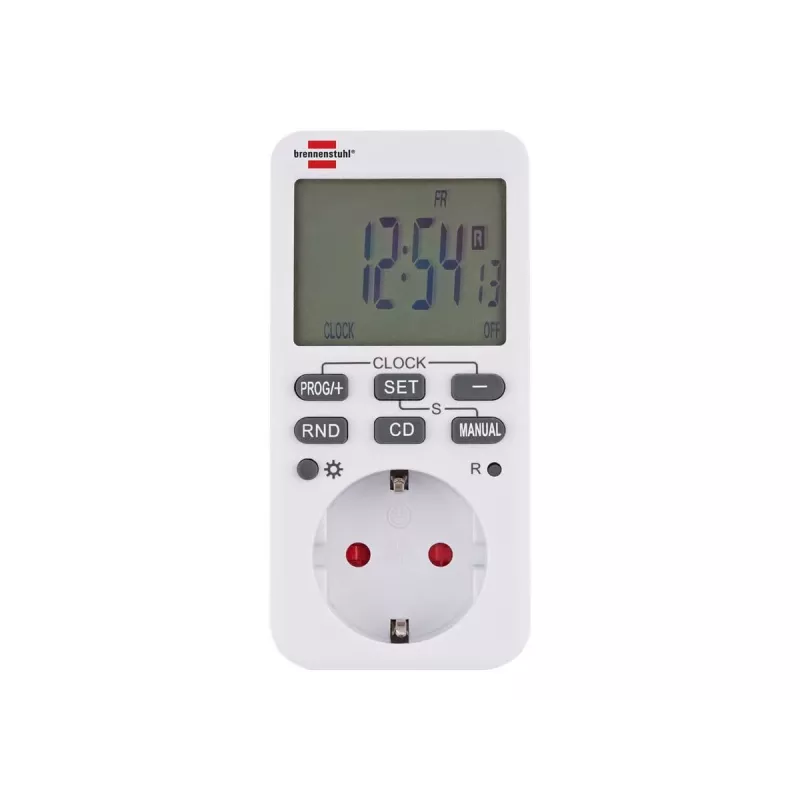 brennenstuhl Comfort-Line - Interruttore di rete automatico - Corrente alternata 230 V - 3600 Watt - Uscite: 1 - bianco (1506320)
