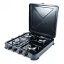 Promis KG400B piano cottura nero da tavolo a gas 4 zone