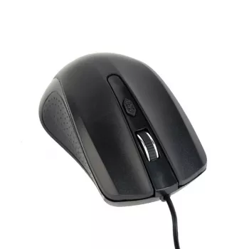 Mouse ottico nero USB cavo 1,8 m