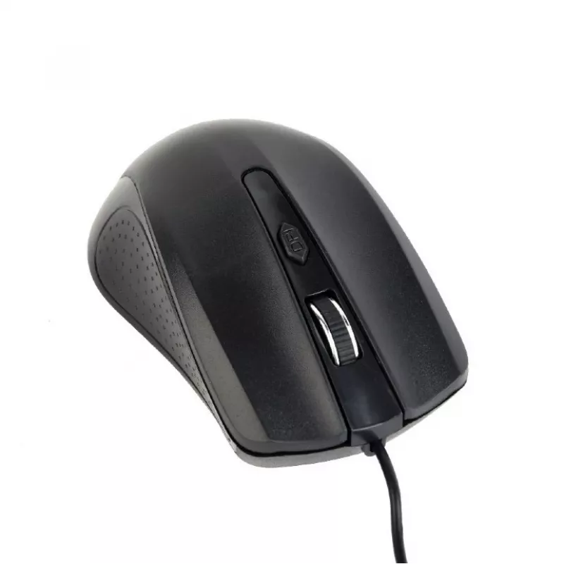Mouse ottico nero USB cavo 1,8 m