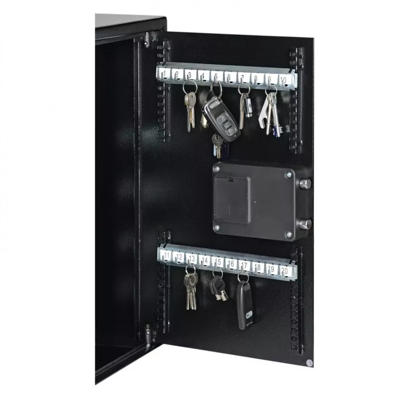 Cassaforte da parete Yale YKB/550/DB1 serratura elettronica nero 350x130x550mm
