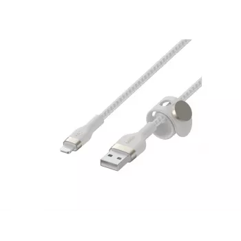 Belkin BOOST CHARGE - cavo Lightning - USB maschio a Lightning maschio - 3 m - bianco - per Apple iPad/iPhone/iPod (Lightning)