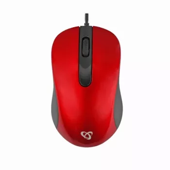 Sbox M-901 mouse ottico rosso