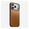 Custodia per cellulare Nomad Modern Leather Case per iPhone 17 Pro, 16 cm (6,3 pollici), tan, pelle e PC/TPU