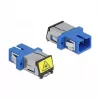 Accoppiatore in fibra ottica DeLOCK 86888 SC simplex femmina su SC simplex femmina blu