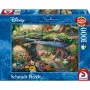 Schmidt Spiele 59636 Thomas Kinkade Disney Alice nel Paese delle Meraviglie puzzle, 1000 pezzi, a contorno, cartoni animati