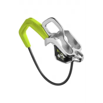 Assicuratore tubolare Edelrid MEGA JUL acciaio verde 75 g