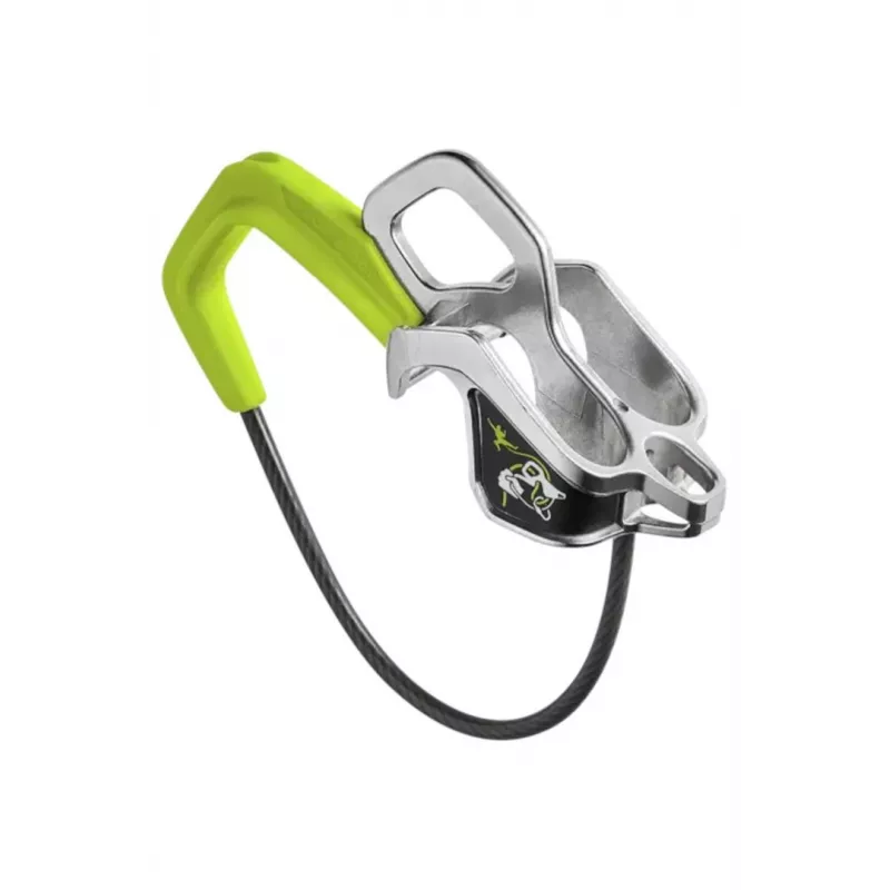 Assicuratore tubolare Edelrid MEGA JUL acciaio verde 75 g