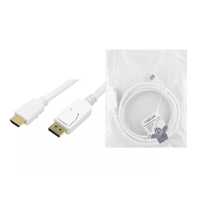Cavo HDMI-DP LogiLink CV0055 2 m