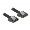 Cavo SATA DeLOCK 83841 0,5 m SATA III 7-Pin nero
