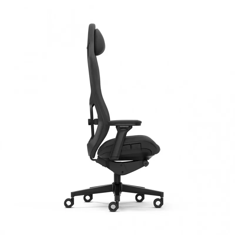 Sedia da gaming Fractal Design FD-CH-RE1F-01 Sedia da gaming per PC seduta imbottita Nero