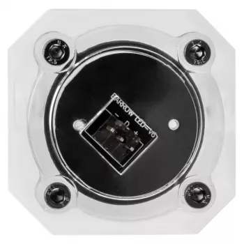 Flussimetro Barrow SLFV1-RGB ARGB acrilico inline per circuiti di raffreddamento a liquido personalizzati